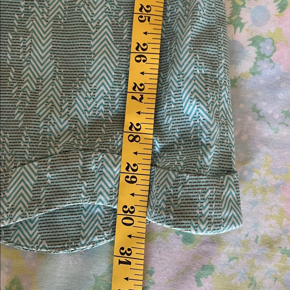 Alexis | Jade Weave Valera Puff Sleeve Ikat Mini Dress Medium - Picture 11 of 12